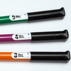 Physical Therapy Weight Bars - Set of 10