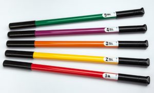 Physical Therapy Weight Bars - Set of 15