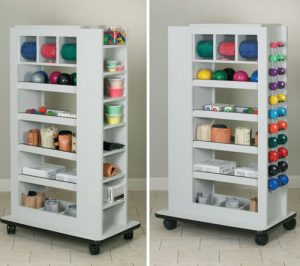 Double Entry Storage Rack