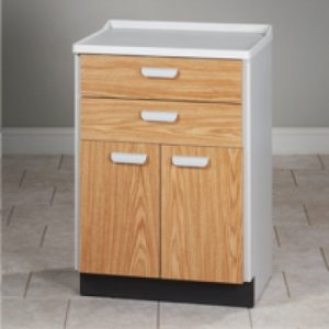 Molded Top Treatment Cabinet with Two Doors & Two Drawers
