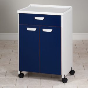Mobile Treatment Cabinet with 2 Doors and 1 Drawer