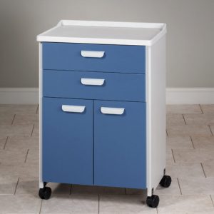Molded Top Treatment Cabinet with Two Doors & Two Drawers