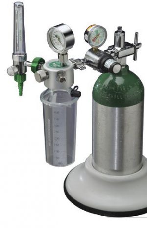MRI Non-Magnetic Du-O-Vac Plus w/ Regulator & Flowmeter Suction