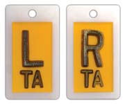 Personal Touch Colors - Yellow Solid X-ray Film Markers