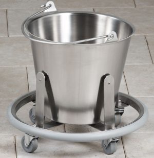 Stainless Steel Kick Bucket and Heavy Duty Frame