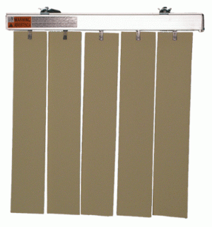 Vertical Lead Radiation Protection Curtain