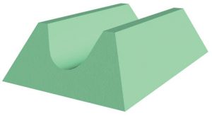 Leg Immobilizer 17 x 26.5 x 7 Positioning Sponge - Stealth Cote