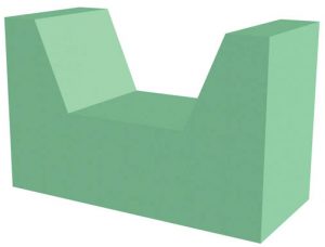 Adult Myelogram Block - 10 x 22 x 4 - Stealth Cote