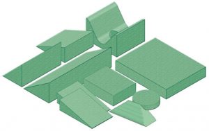 General Kit E - Coated Patient Positioning Sponge Kit