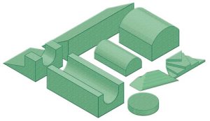 Ortho Kit C - Coated Patient Positioning Sponge Kit