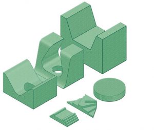 Pediatric Kit - Coated Patient Positioning Sponge Kit