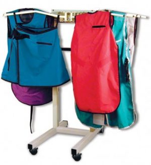 Techno-Aide Mobile X-ray Apron Rack - Standard