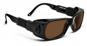 IPL Brown Contrast Enhancement Laser Safety Glasses Model 300