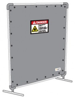6 x 8 ft Laser Safety Barrier