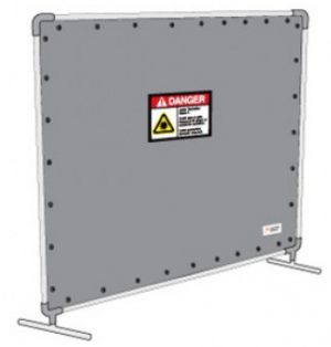 8 x 8 ft Laser Safety Barrier