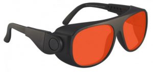 Argon KTP Laser Safety Glasses - Model #66 - Black