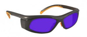 Dye, Diode and HeNe Ruby Laser Safety Glasses - Model #206
