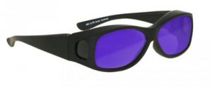 Dye, Diode and HeNe, Ruby Laser Safety Glasses - Model #33