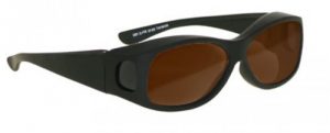 IPL Brown Contrast Enhancement Laser Safety Glasses Model 33