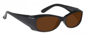 IPL Brown Contrast Enhancement Laser Safety Glasses - Model #375
