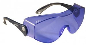 DYE SFP Filter Laser Safety Glasses - Model OTG Fitover