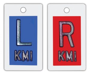 R & L 5/8" Poly X-ray Film Markers