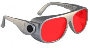 Argon Alignment 8 Laser Safety Glasses - Model #66 - Silver