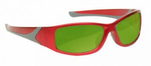 Diode Alexandrite Laser Safety Glasses - Model #808 - Red
