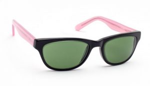 Geek Cat 01 Glassworking Safety Glasses - BoroView 3.0 - Pink and Black