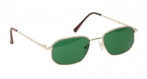 Economy Gold Metal Glassworking Safety Glasses - BoroView 3.0