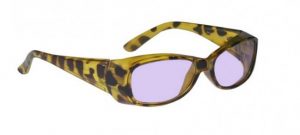 Model 375 Women's Glassworking Safety Glasses - Phillips 202 ACE - Tortoise