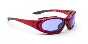 Model 1171 Glassworking Safety Glasses - Polycarbonate Sodium Flare - Red