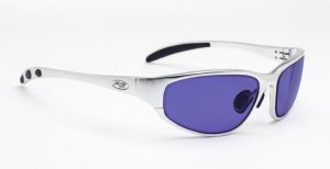 Model 533 Glassworking Safety Glasses - Polycarbonate Sodium Flare - Silver