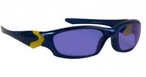 Model KD1 Glassworking Safety Glasses - Polycarbonate Sodium Flare