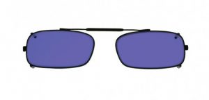TruRec Clip-On Glassworking Safety Glasses - Polycarbonate Sodium Flare