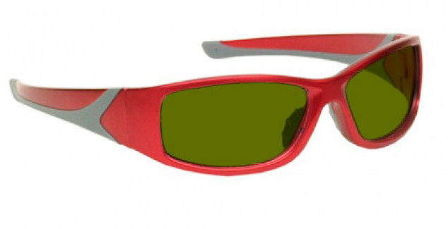 Blue/Green/Red Laser Strike Protection for Pilots and Police - Model 808 - Red
