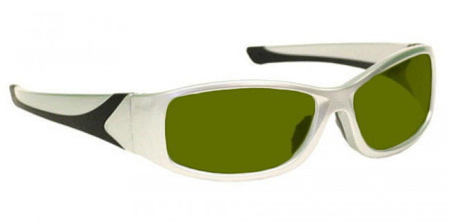 Blue/Green/Red Laser Strike Protection for Pilots and Police - Model 808 - Silver
