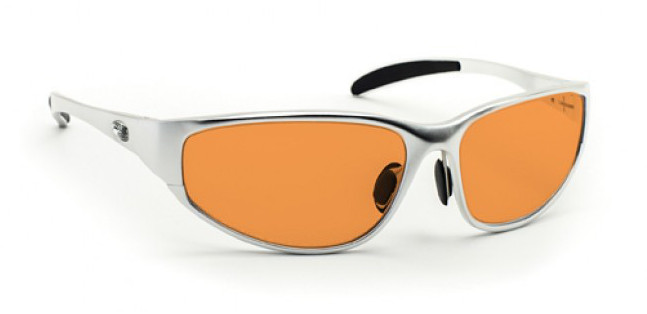 Green Beam Laser Strike Safety Glasses for Pilots / Police / Emergency Personnel - Model 533 - Silver