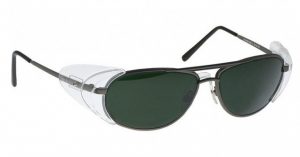 Industrial Metal Glassworking Safety Glasses - BoroView 5.0 - Pewter