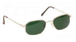 Economy Gold Metal Glassworking Safety Glasses - BoroView 5.0