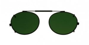Oval Clip-On Glassworking Safety Glasses - BoroView 5.0