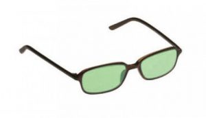 Uptown Glassworking Safety Glasses - Light Green Filter - Charcoal