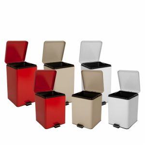 Square Trash Can / Waste Receptacle