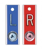 R & L 5/8" Elite Style Position X-ray Film Marker without Initials