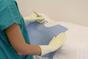 AttenuRad Radiation Attenuating Sterile Shadow Pad