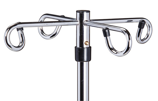 Six-Leg 4-Hook Heavy Base Infusion Pump Stand