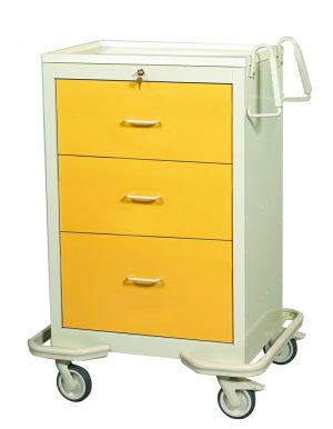3 Drawer Isolation Cart