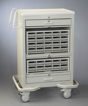 Unit Dose Medication Cart (30 Bins)
