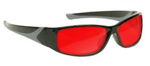 Argon Alignment 8 Laser Safety Glasses - Model #808 - Black