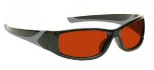 YAG Argon Alignment Laser Safety Glasses - Model #808 - Black